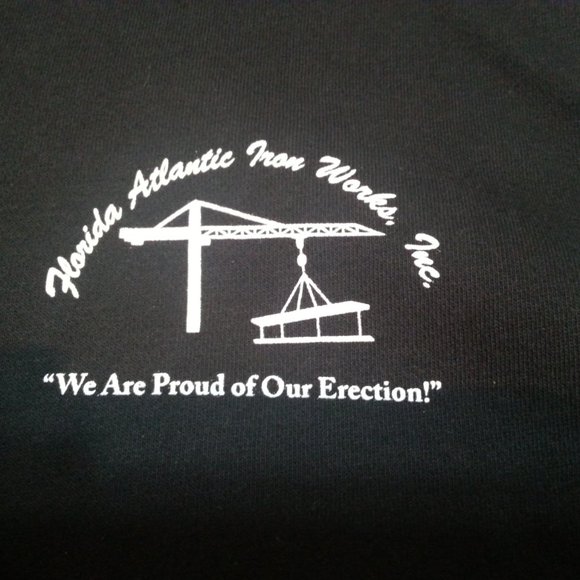 Florida Atlantic iron works inc Sweatshirt sweater hoodie - Picture 4 of 6